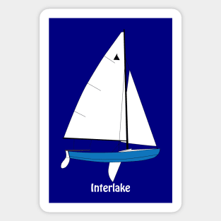 Interlake Sailboat Sticker